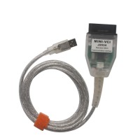 Cheap V16.00.017 MINI VCI Single Cable for Toyota Firmware V1.4.1