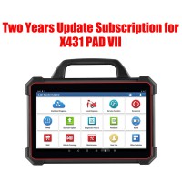 Two Years Software Update Subscription for Launch X431 PAD VII
