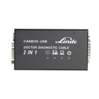 [EU Ship]V2016 Linde Canbox USB Diagnostic and Linde Doctor Cable 2 in 1 Special Tool