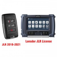 Lonsdor JLR License and Smart Key for 2018 - 2021 Land Rover & Jaguar 433MHZ/ 315MHZ with Key Shell