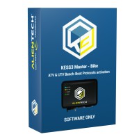 Alientech KESS3MA006 KESS3 Master Bike ATV & UTV Bench-Boot Protocols Activation