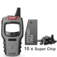 Xhorse VVDI Mini Key Tool Global Version with 10Pcs VVDI Super Chips Support Rewrite