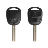 Remote Key Shell 3 button TOY48 (long) for Lexus golden brand 10pcs/lot