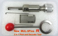 New MUL-5Pins-R 2 in 1 pick and Decoder Tool(R-UP)