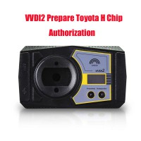 Xhorse VVDI2 Prepare Toyota H Chip Activation Authorization