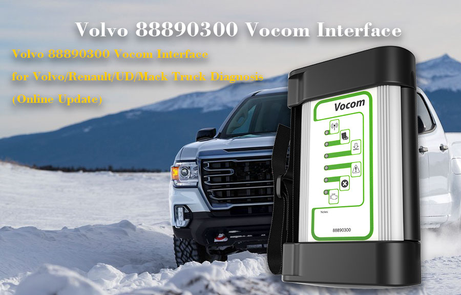 Vocom Interface for Volvo/Renault/UD/Mack Truck Diagnose