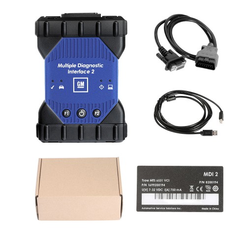 [No Tax]WIFI GM MDI 2 Multiple Diagnostic Interface with V2022.2 GDS2 Tech2Win Software Sata HDD for Vauxhall Opel Buick and Chevrolet Till Year 2022