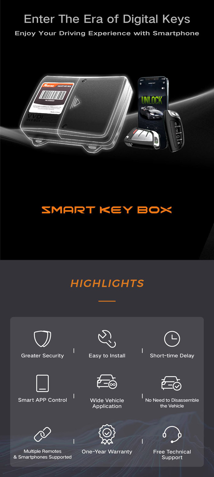Xhorse smart key box