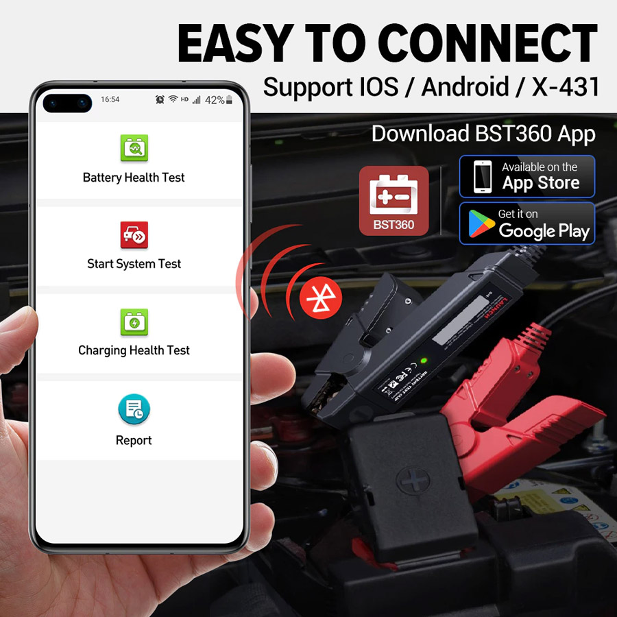 launch bst360 connection