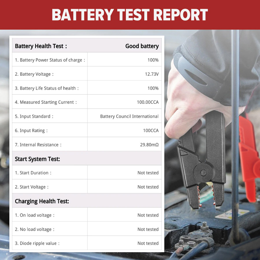 Launch BST360 test report
