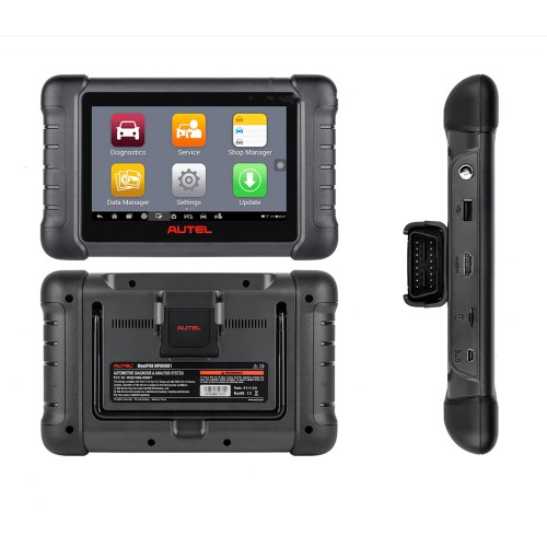[May Sales][EU/UK Ship]Autel MaxiPRO MP808BT Full System Wireless Diagnostic Tool with Complete OBD1 Adapters Upgrade of MS906 MP808 DS808