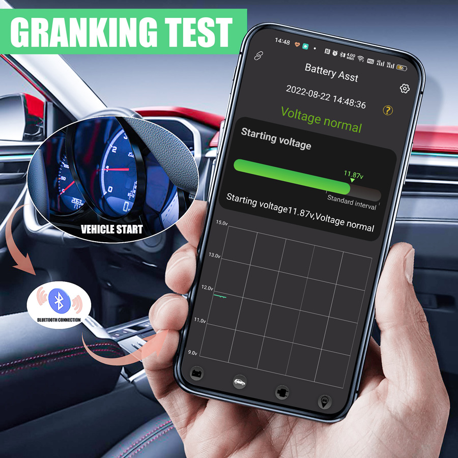 battery Asst granking test