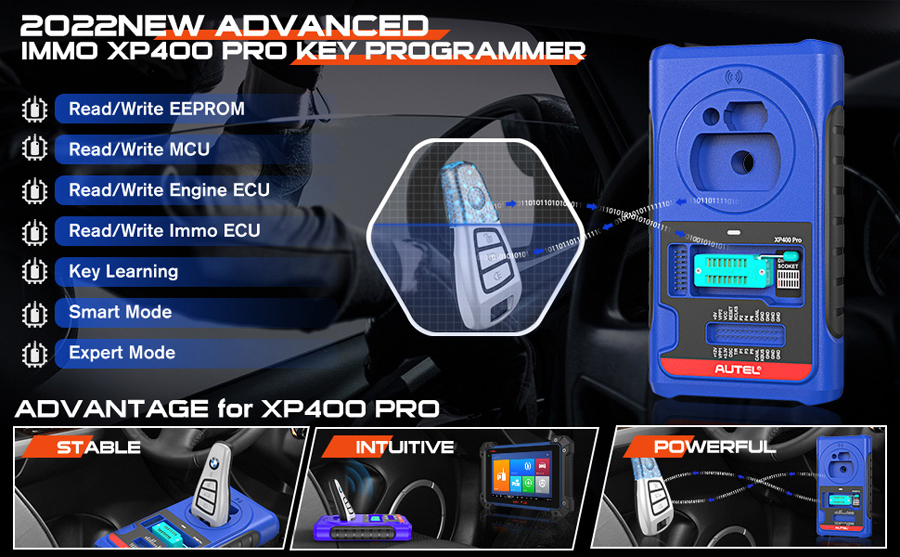2022 autel IMMO XP400 PRO Key programmer