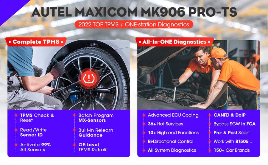 AUTEL MK906 Pro-TS