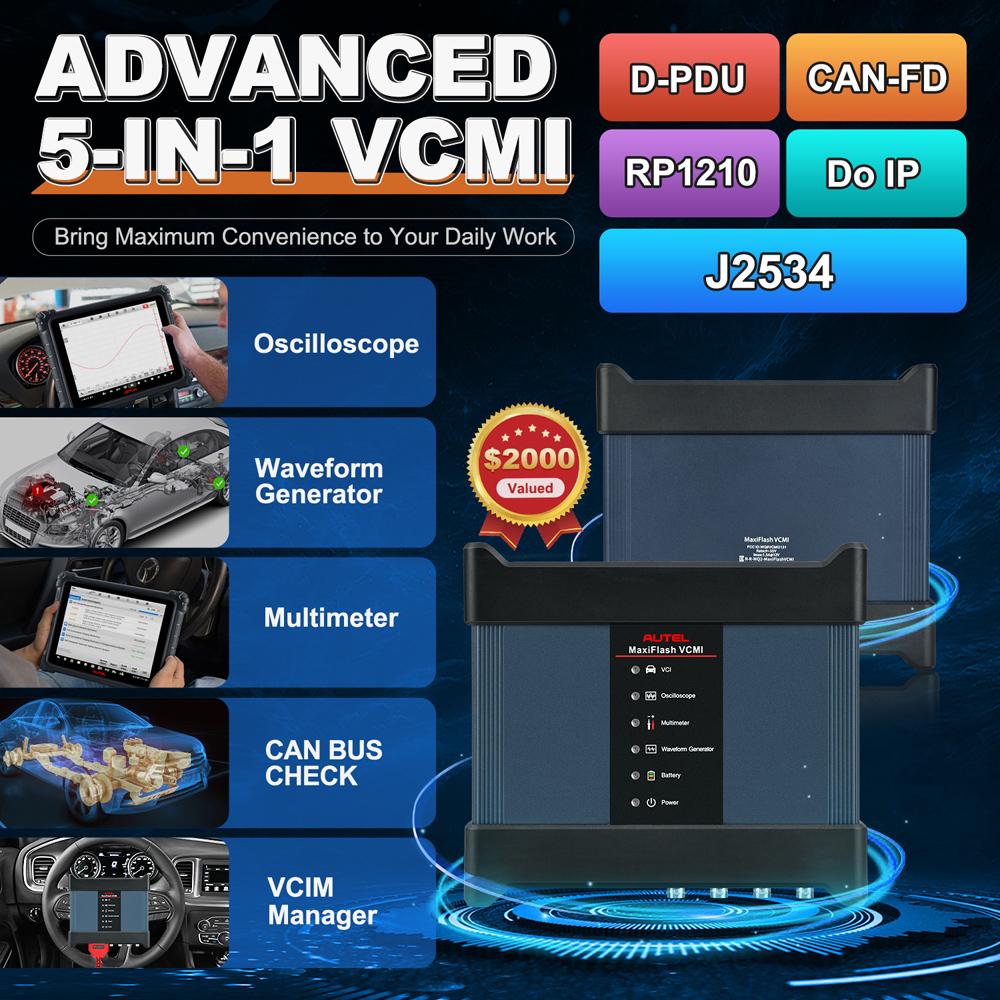 Autel Ultra EV Advanced 5-IN-1 VCMI
