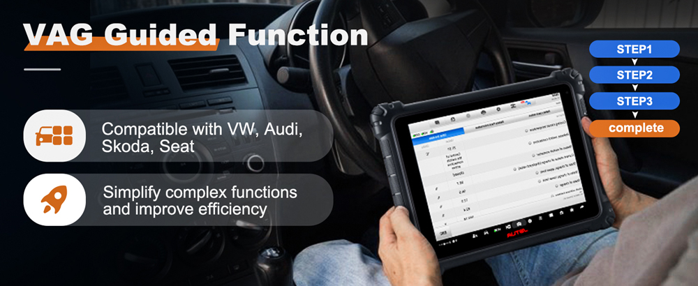 Autel Ultra EV VAG Guided Function