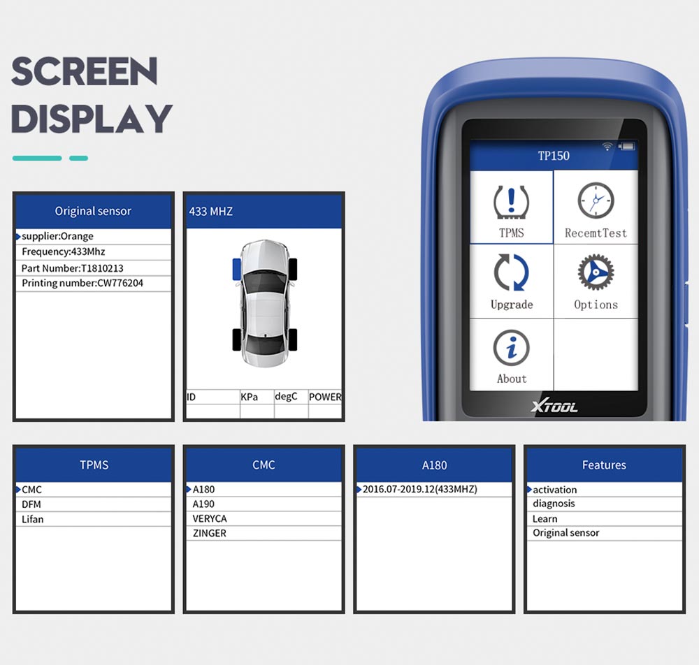 xtool-tp150-tpms-tool-screen-display