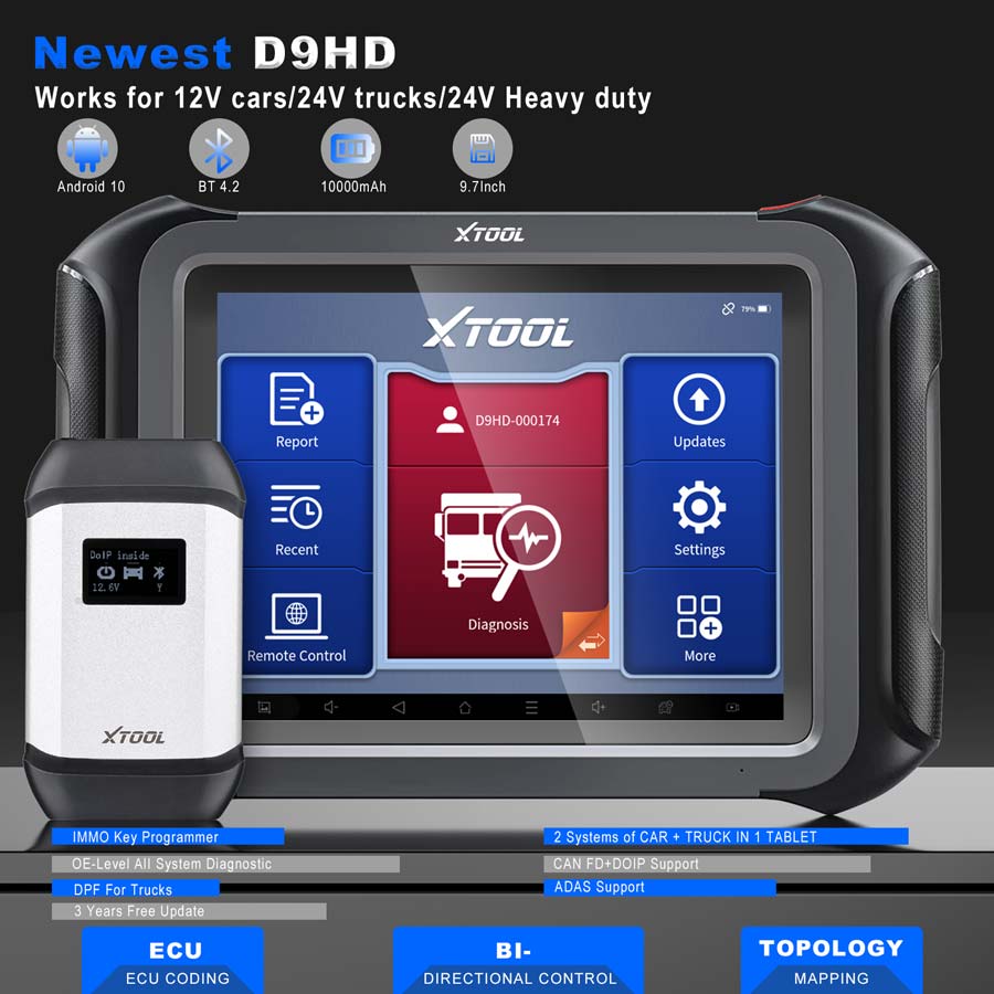 xtool-d9hd-diagnostic-tool