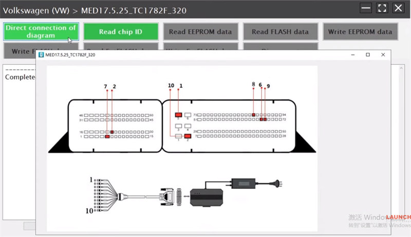 launch-x431-ecu-tcu-programmer-connection-diagram