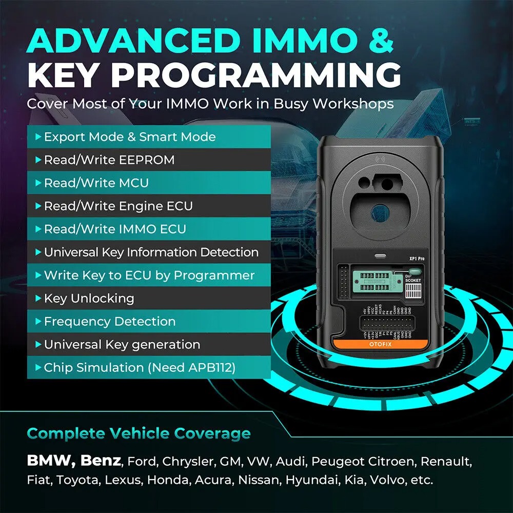 Autel OTOFIX IM1 Automotive Key Programming and Diagnostic Tool Support  Advanced IMMO Functions