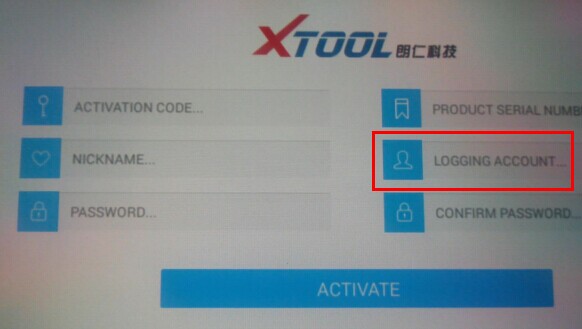 How to Register X100 PAD