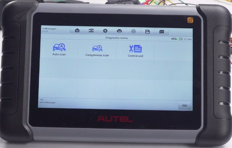 how to use autel mp808z ts 10