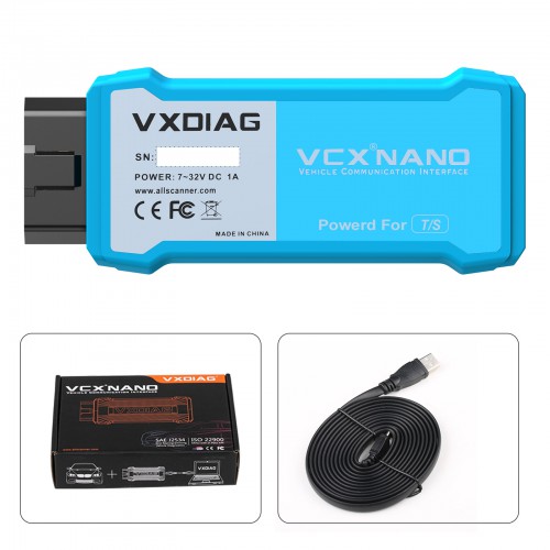 VXDIAG VCX NANO WiFi Diagnostic Scanner for Toyota